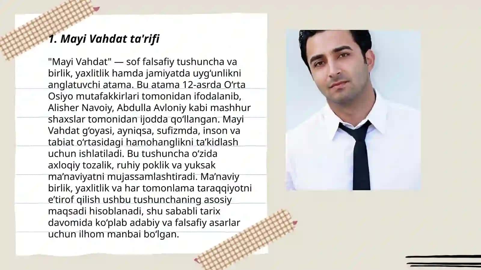 Mayi vahdat, Kasrat olami va tasavvuf 3
