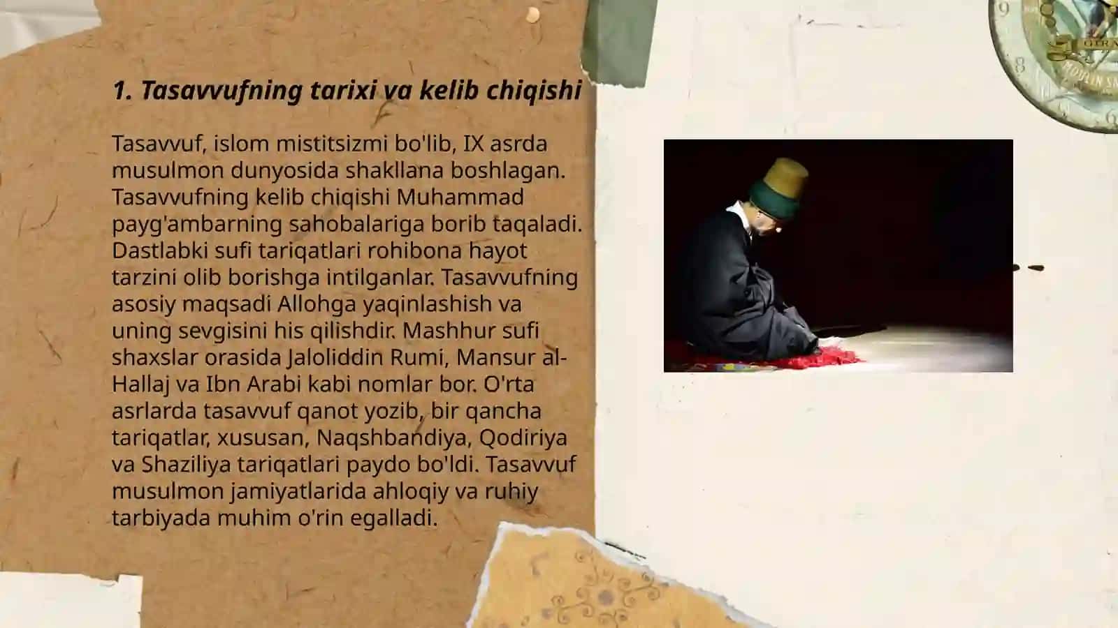 Islom dinida tasavvuf 3