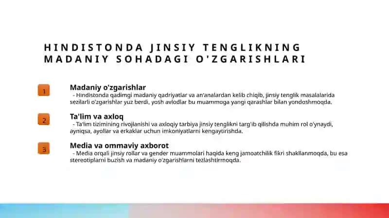Hindistonda Gender tengligi 3