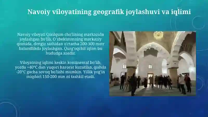 Navoiy viloyati ekologik turizm resurslari 3