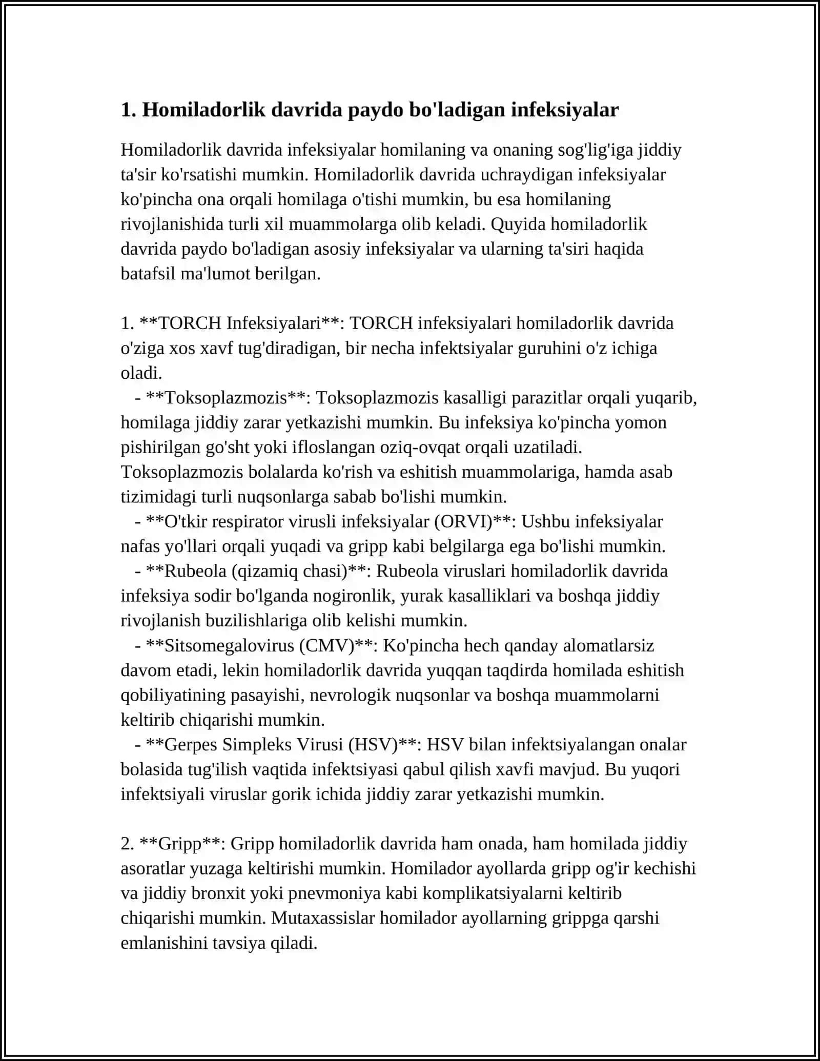 HOMILADORLIK DAVRIDAGI PIYELONEFRIT 3