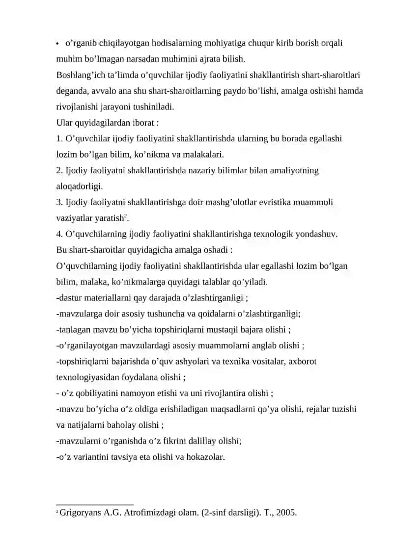 TARBIYALANUVCHILARNI IJODIY FAOLIYATGA TAYYORLASH BOSQICHLARI 3