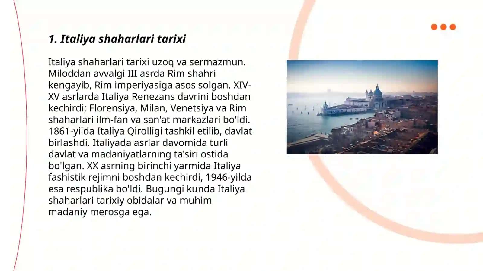 Italiya shaharlari tarixi 3