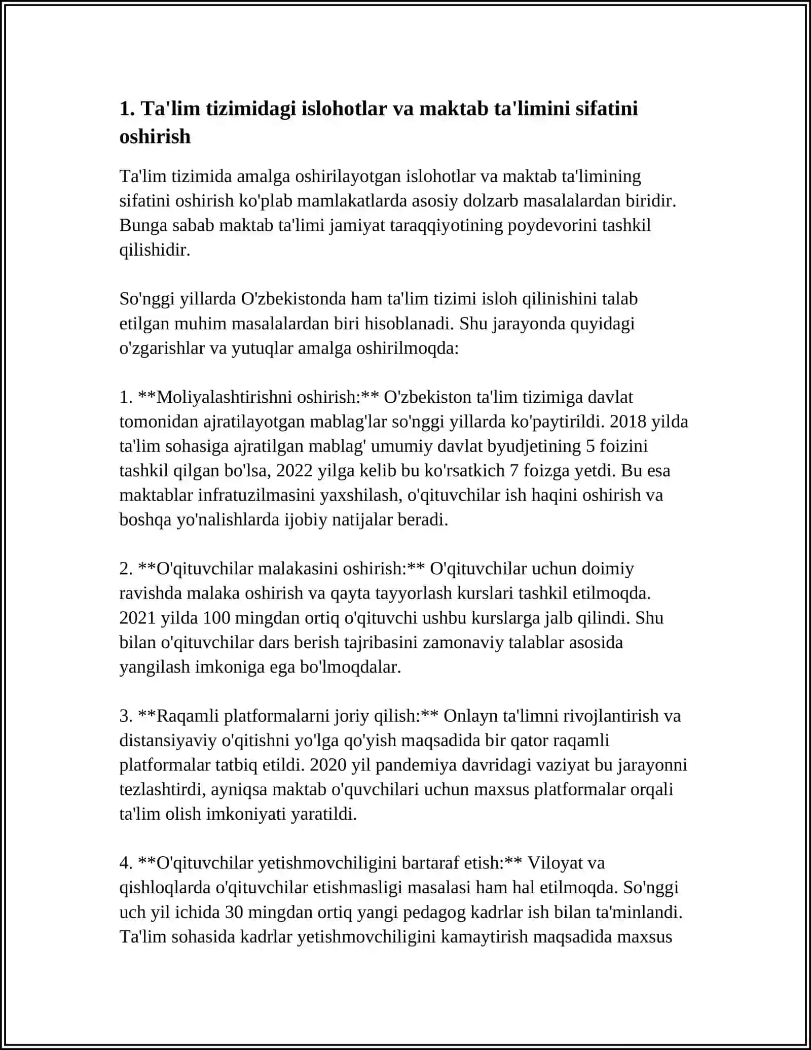 ÕZBEKISTON RESPUBLIKASIDA IJTIMOIY SOHADAGI ISLOHOTLAR 3