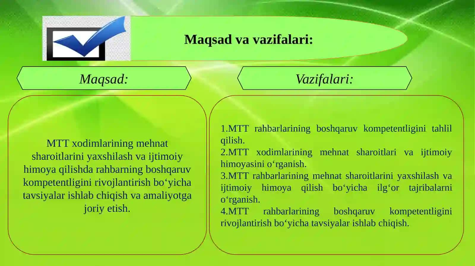 MAKTABGACHA TA’LIM TASHKILOTLARIDA XODIMLARNING MEHNAT SHAROITLARINI YAXSHILASH VA IJTIMOIY HIMOYA QILISHDA RAHBARNING BOSHQARUV KOMPETENTLIGINI RIVOJLANTRISH 3