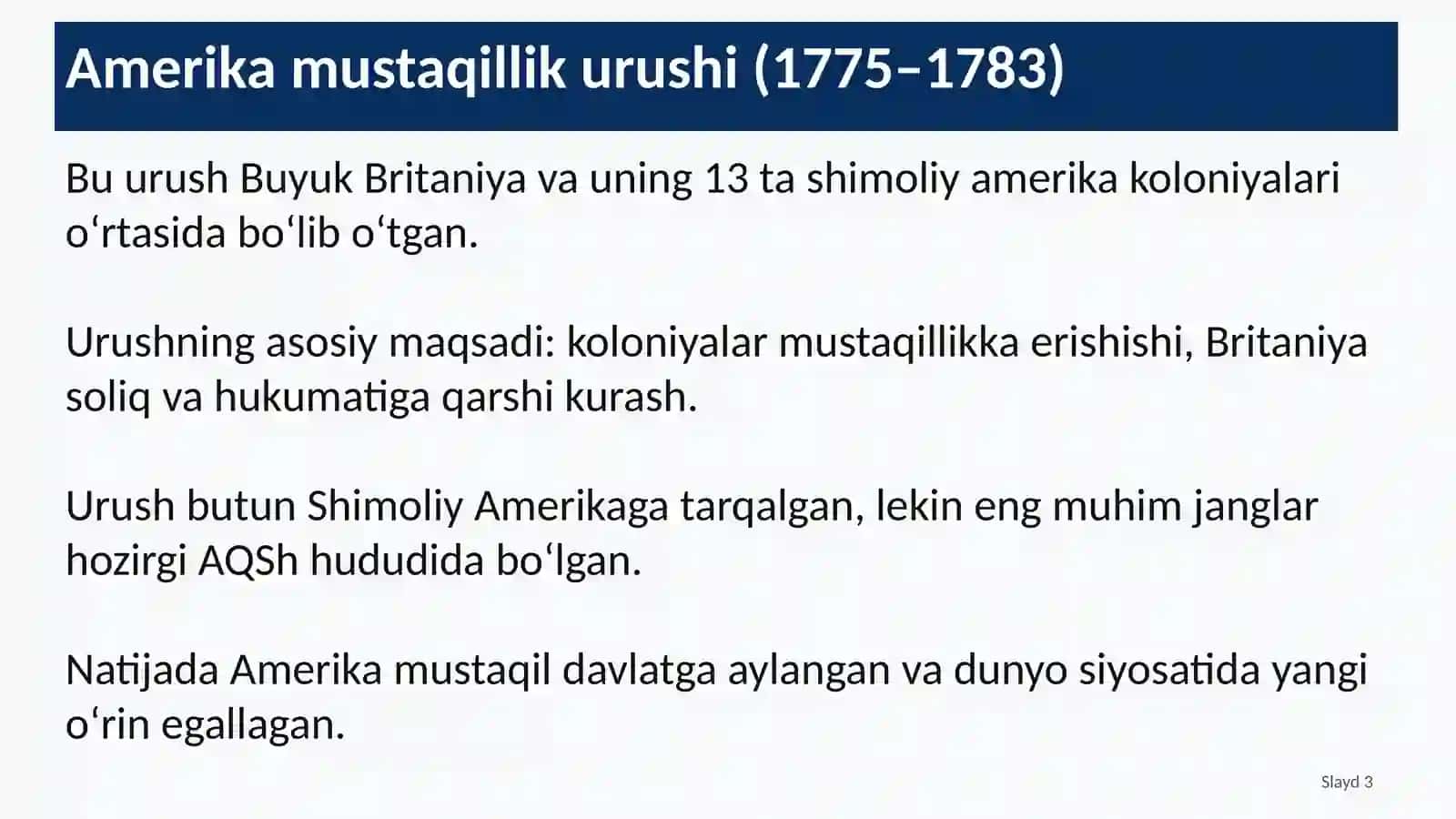 Tarixiy davrlar (umumiy tasnif) 3