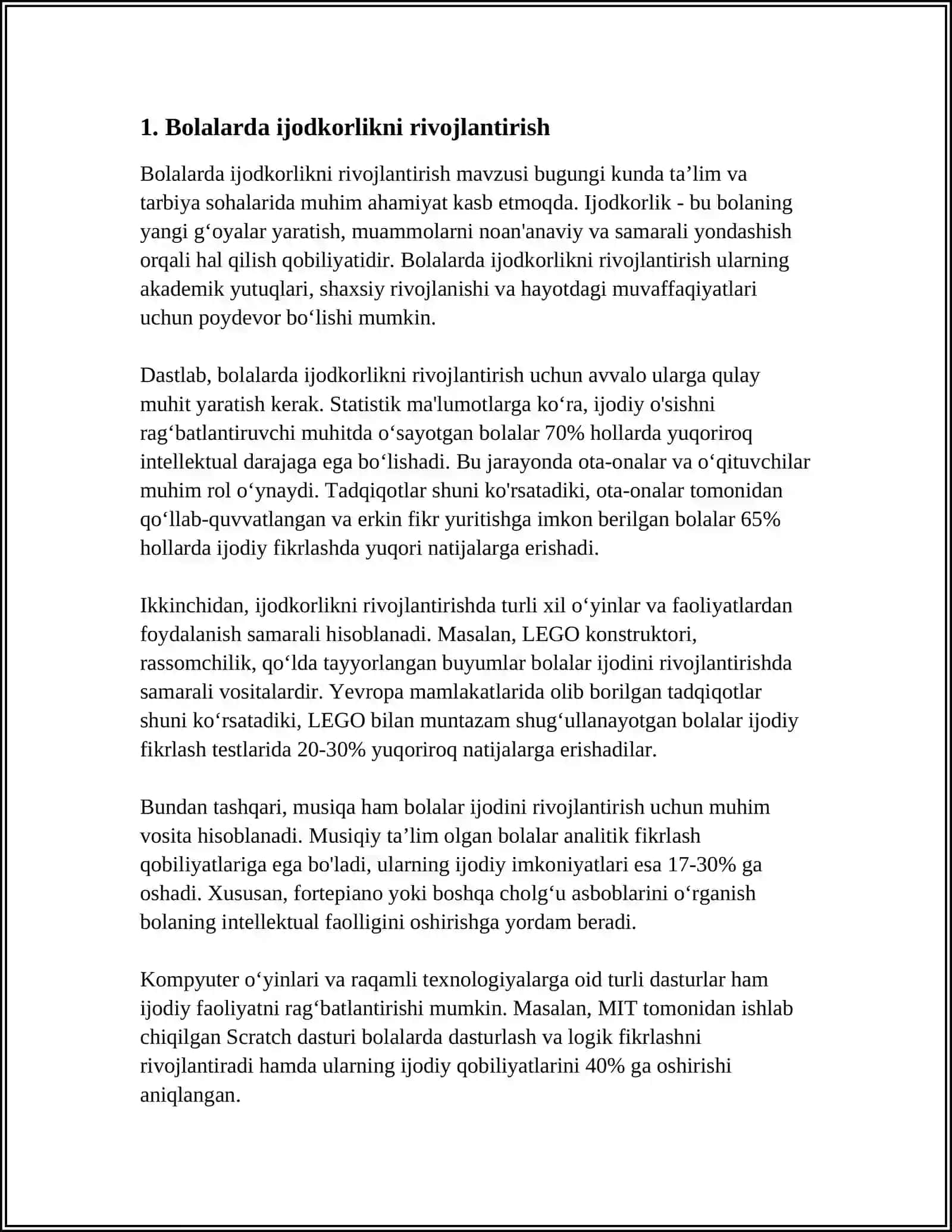 OʻRTA GURUH BOLALARIGA RASM CHIZDIRISHNING PSIXOLOGIK VA DIDAKTIK VAZIFALARI 3