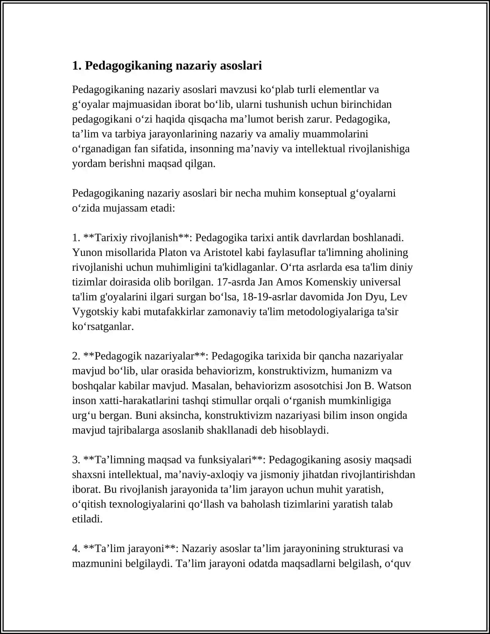ILK VA MAKTABGACHA YOSHDAGI BOLALAR PEDAGOGIKASI FANINING NAZARIY ASOSLARI 3
