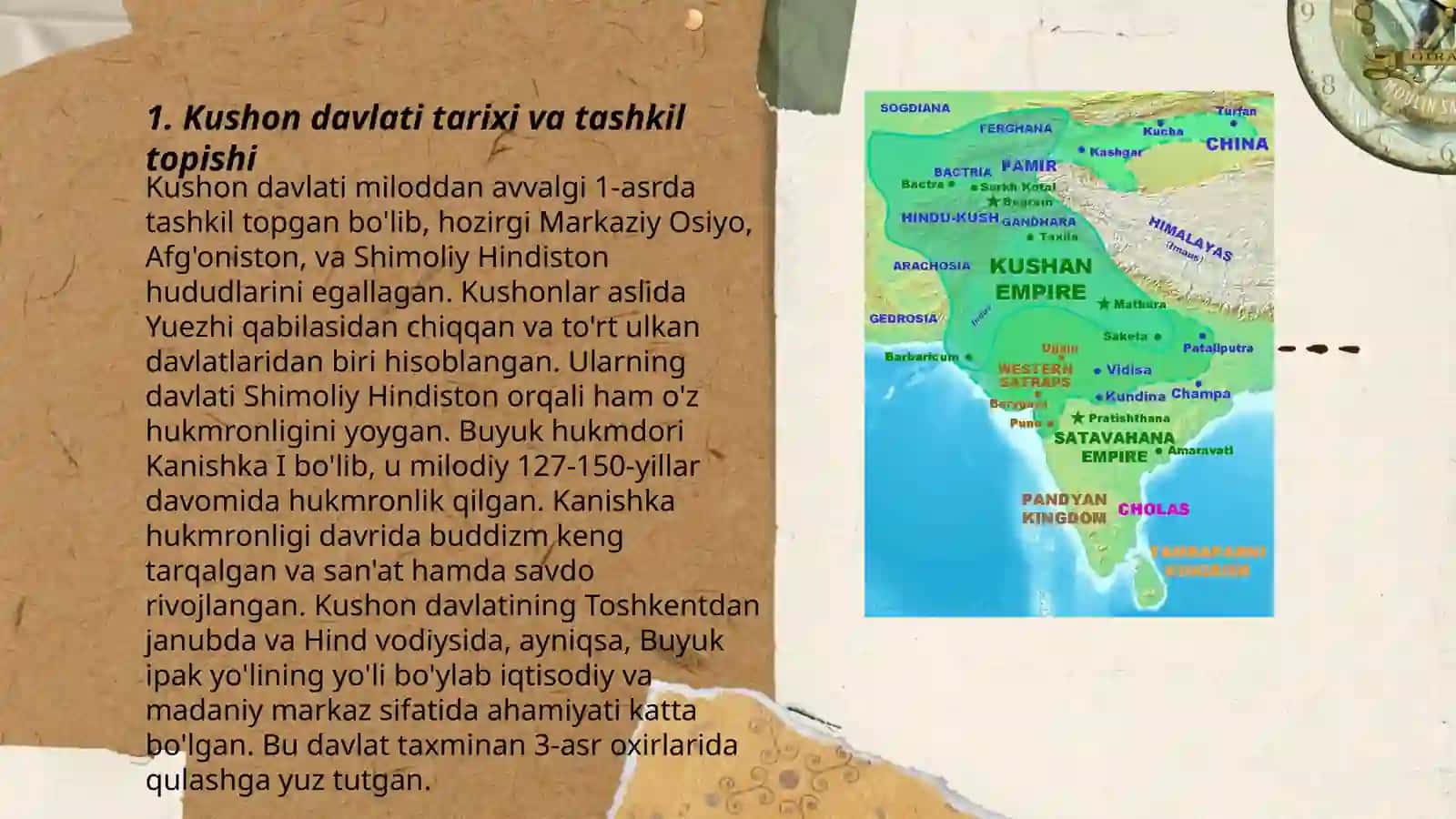 Kushon davlati Hududi va boshqaruv tizimi 3