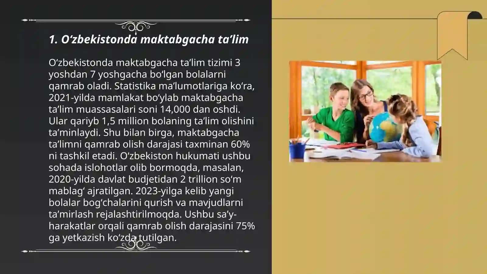Oʻzbekistonda maktabgacha taʼlim 3