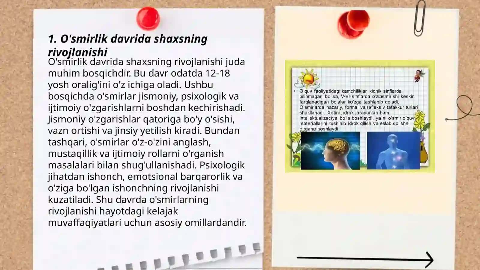 O'smirlik davridagi psixik rivojlanishning umumiy tavsifi 3