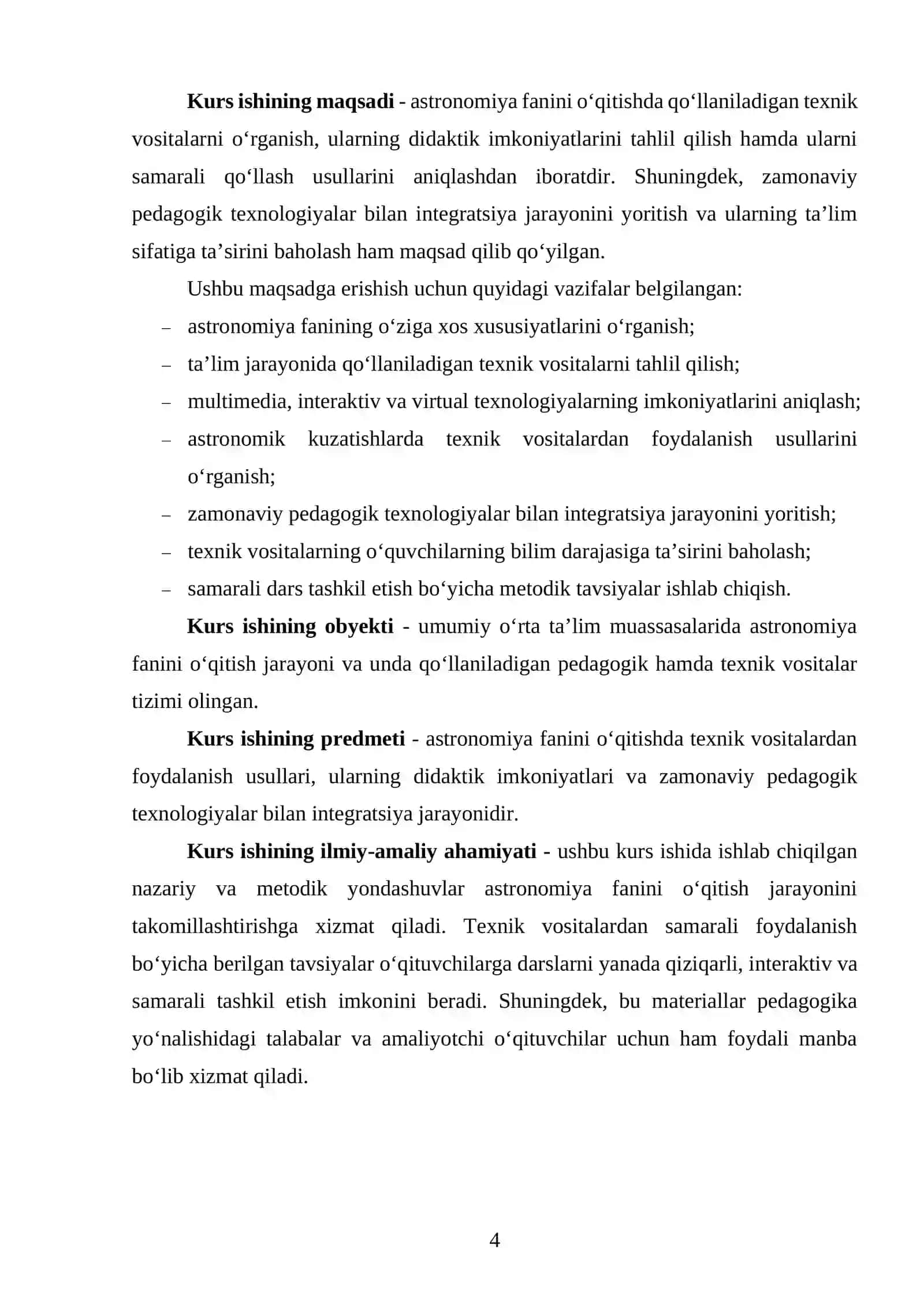 Astronomiya o‘qitishda texnik vositalar va ularni qo‘llash usullari 3