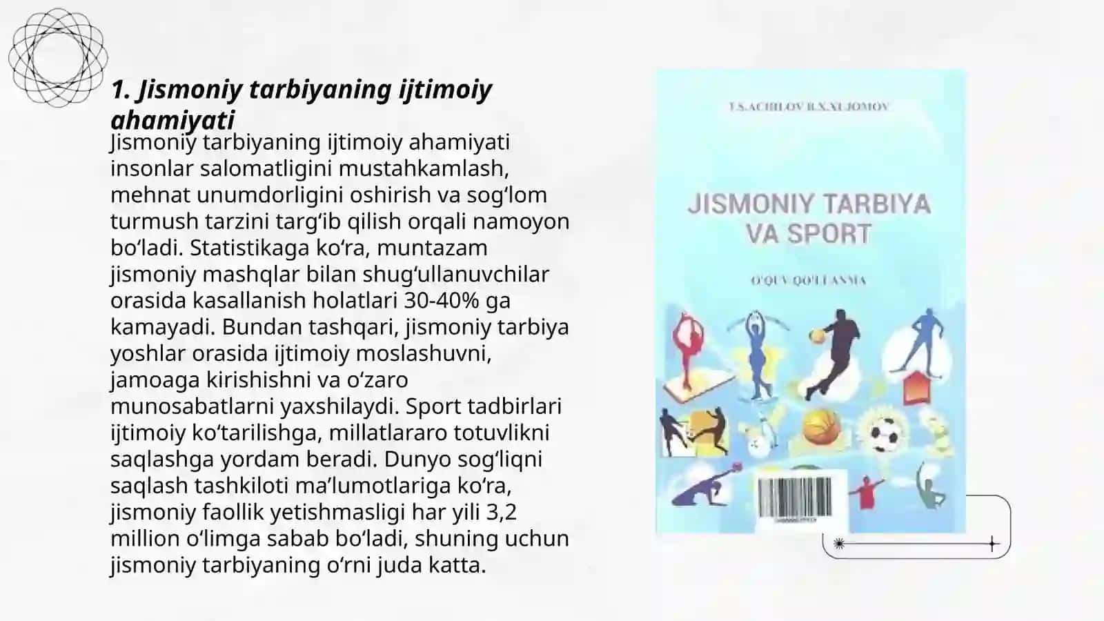 Jismoniy tarbiya nazariyasi va uslubiyati 3