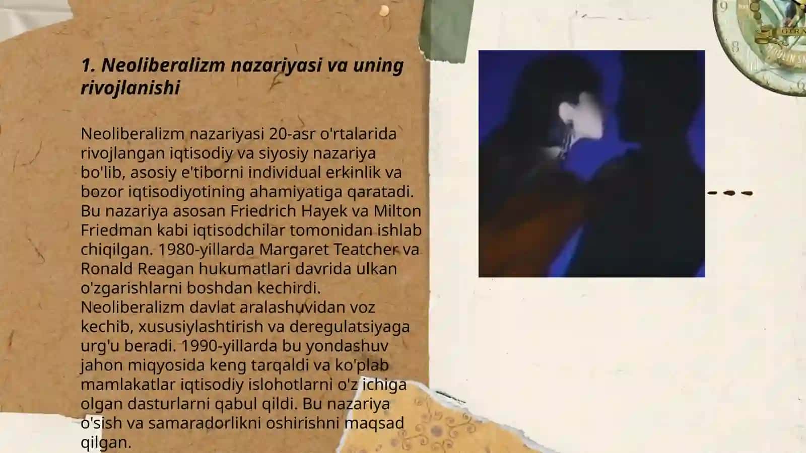 Neoliberalizim g'oyalarining mohiyati va ahamiyati 3