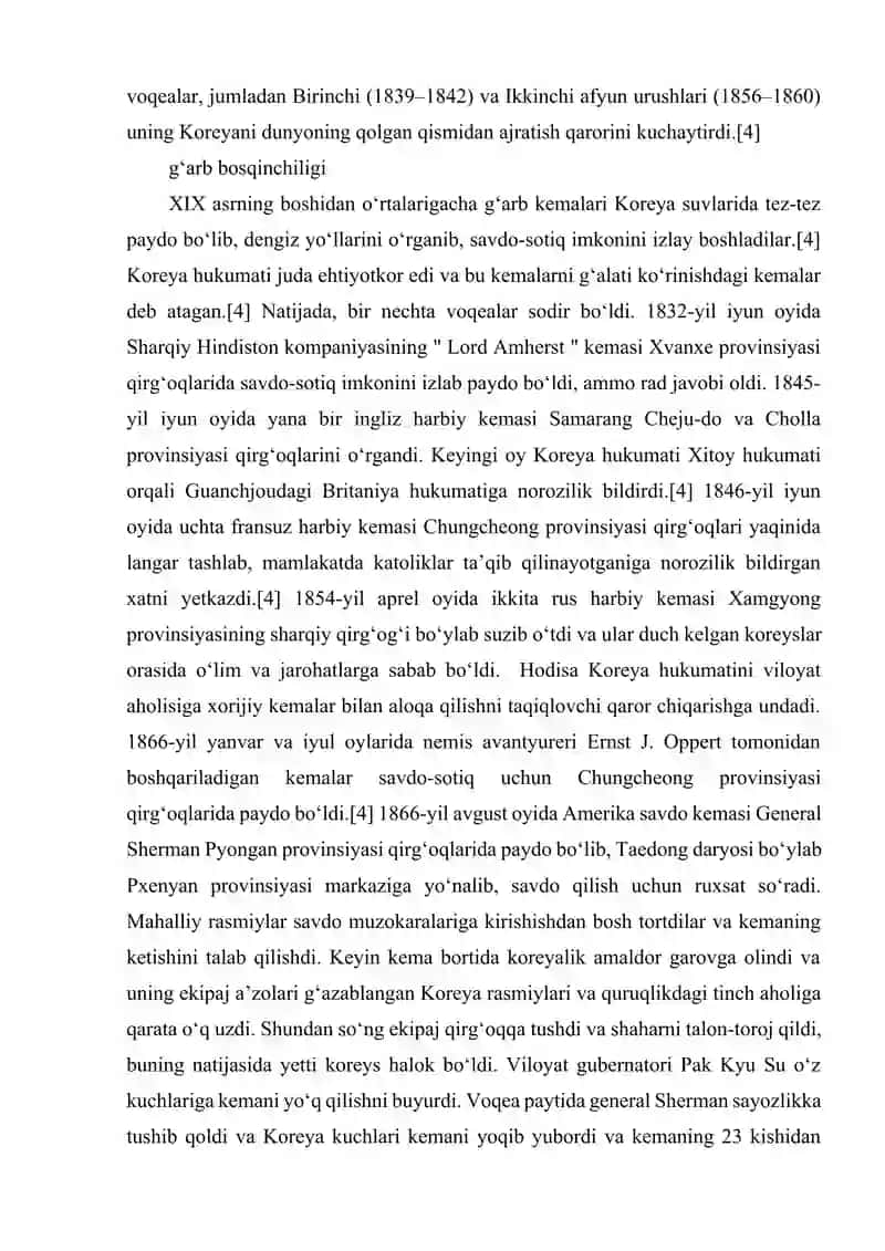 KOREYANING YAPONIYA MUSTAMLAKASIGA AYLANISHI 3