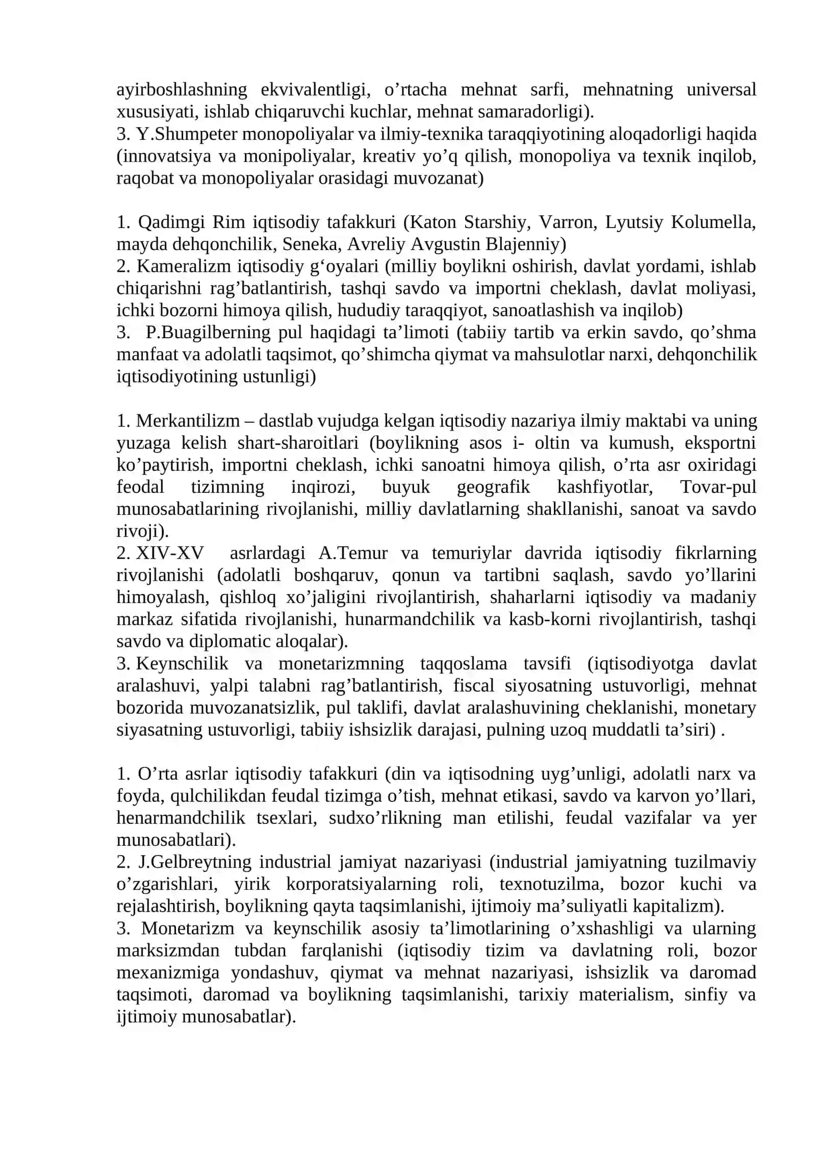 Iqtisodiy ta’limotlar tarixining tadqiqotida tarixiylik tamoyili 3