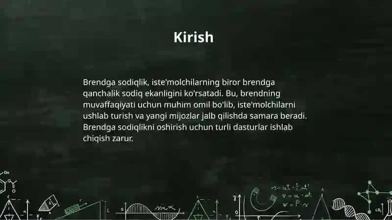 Brend sodiqligini oshirish usullari 3