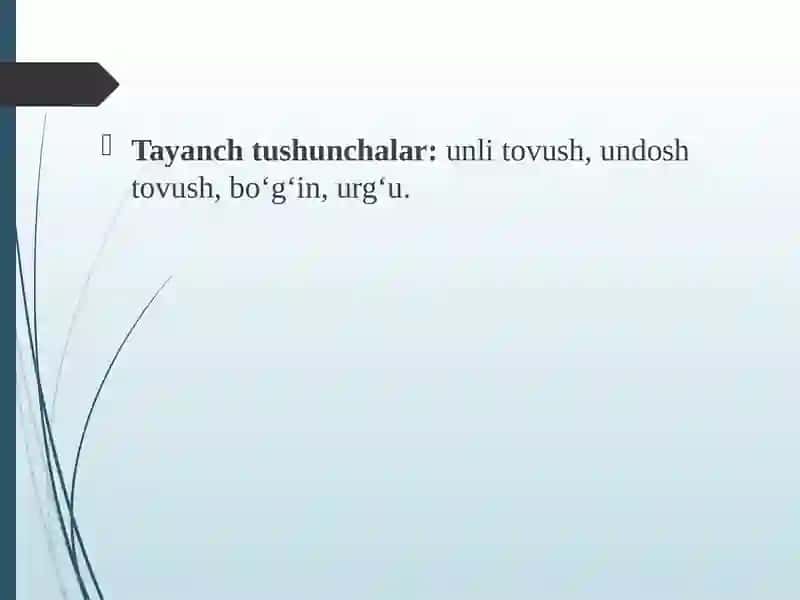 ONA TILINING FONETIK VOSITALARI 3