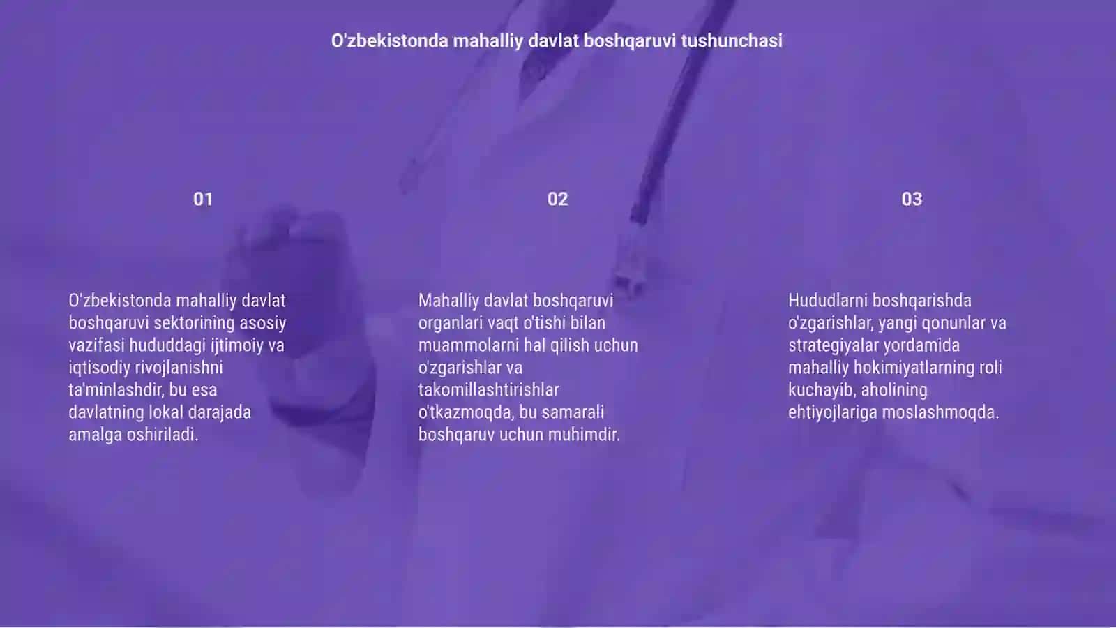 O'zbekistonda mahalliy davlat boshqaruv organlari va ulardagi o'zgarishlar 3