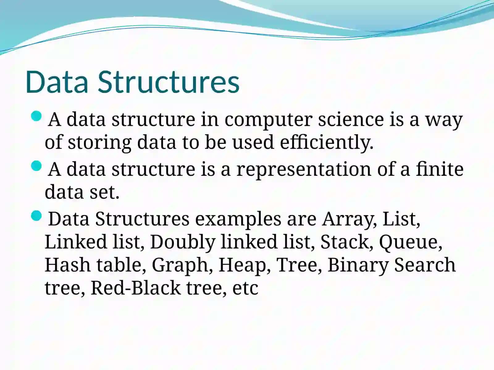 Data Structures 3
