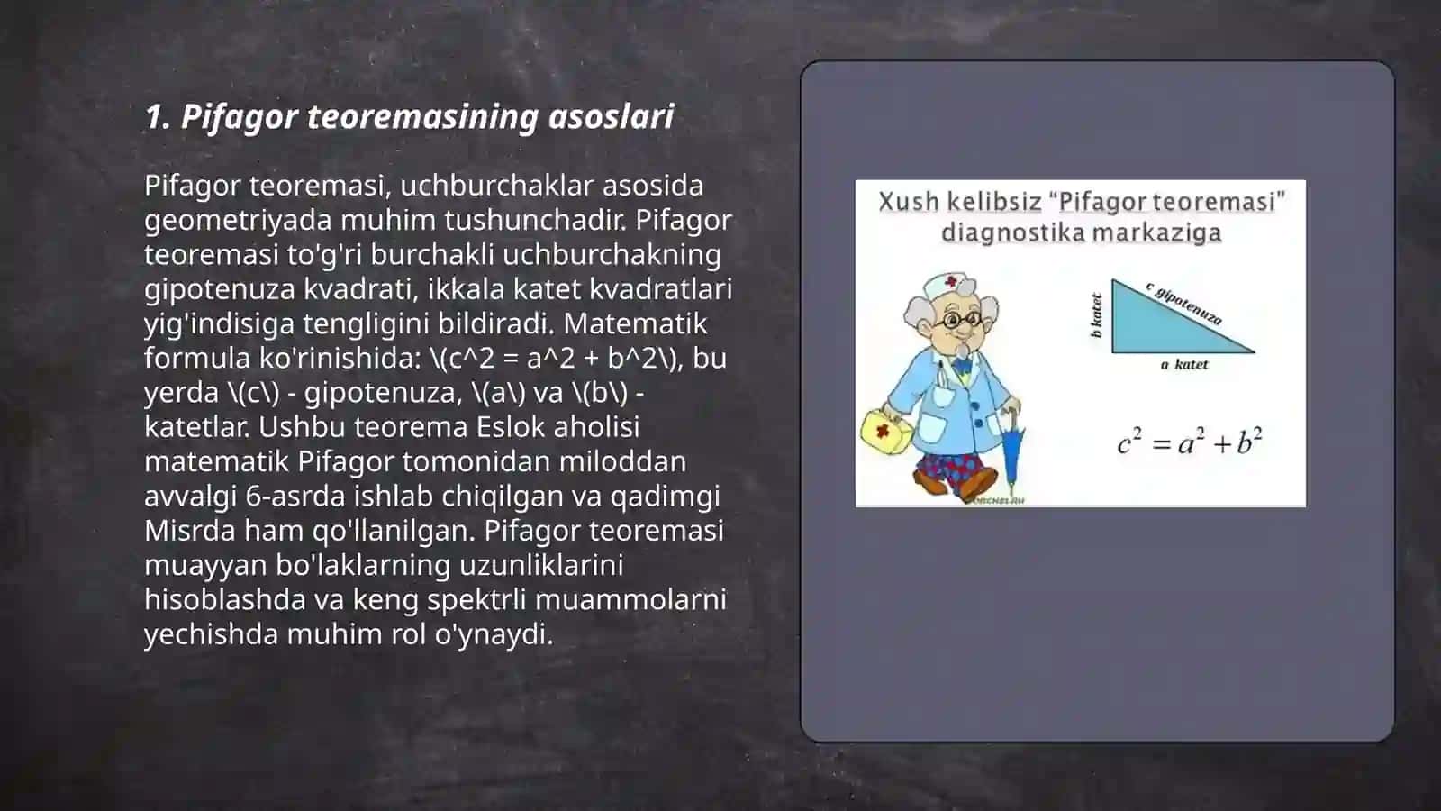Pifagor teoremasi 3