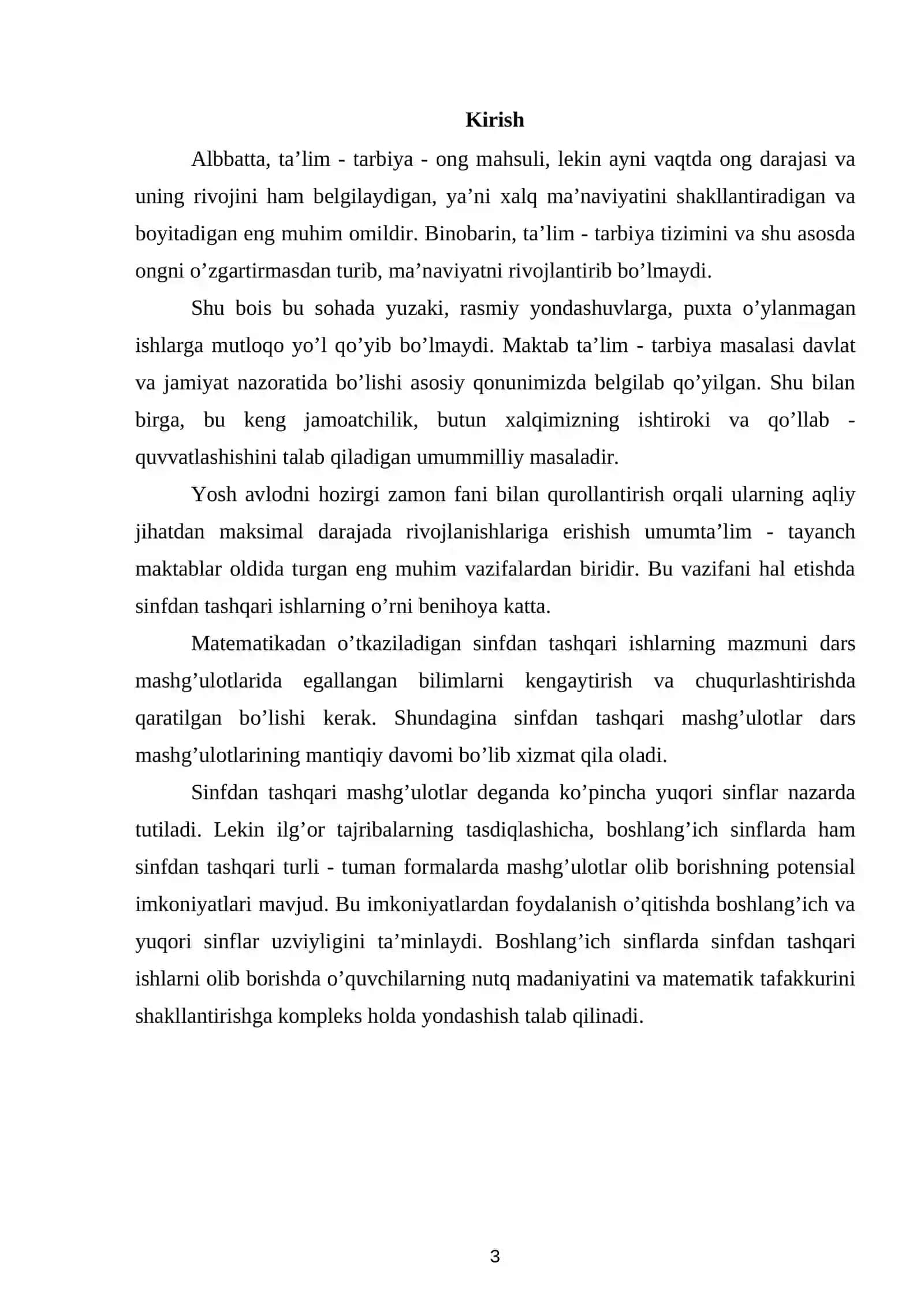 2-sinf o’quvchilarini ko’paytirish va bo’lishga o’rgatish metodikasi. 3