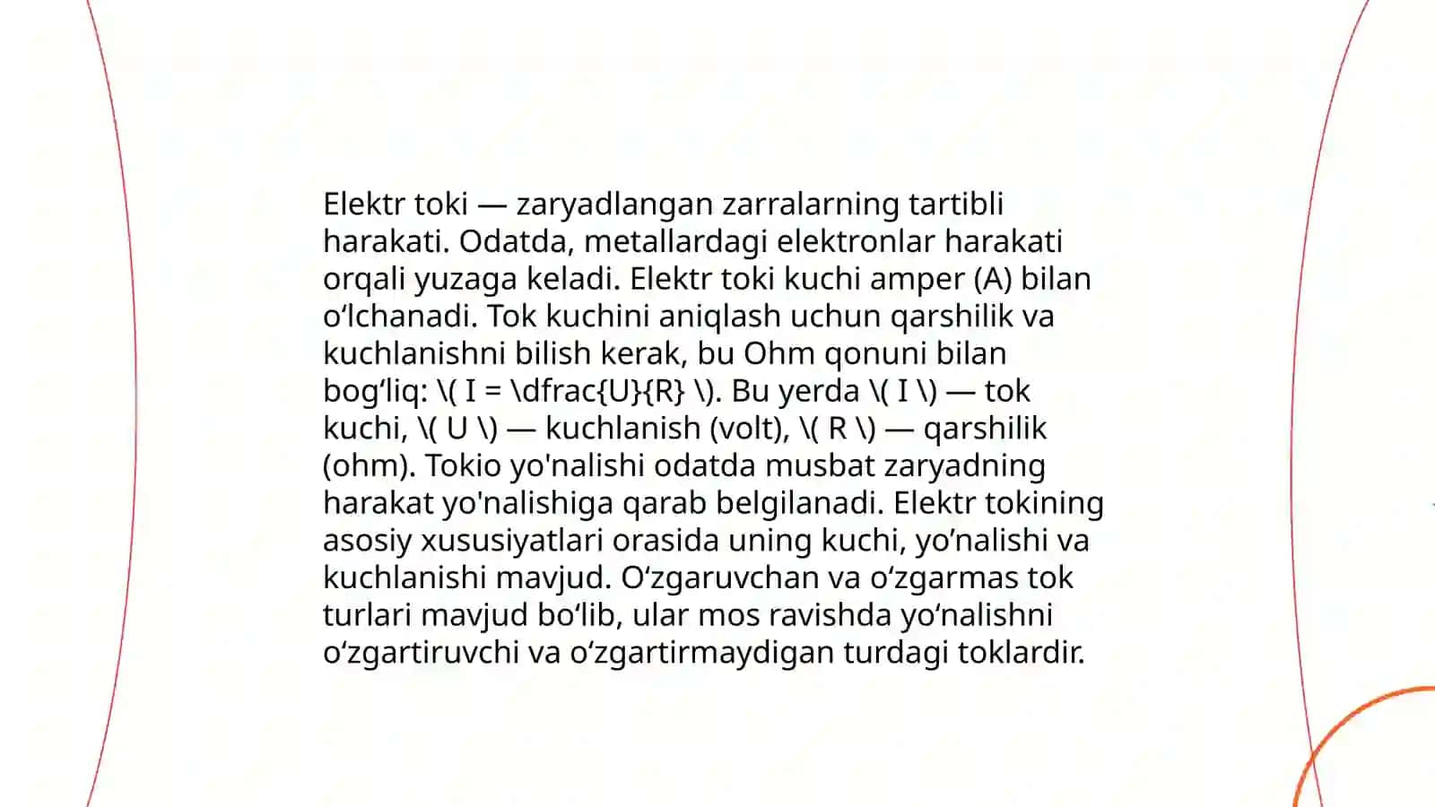Elektr tokini odam tanasiga taʼsiri va undan himoya choralari 3