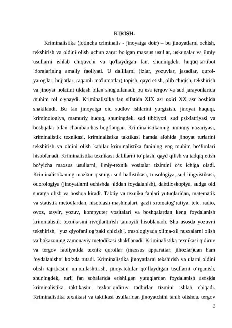 Mustaqil ish: Dastxatshunoslik va muallifshunoslik tekshiruvini o‘tkazish uchun material tayyorlash 3