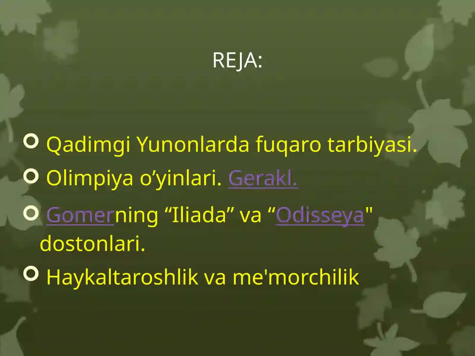 Qadimgi Yunoniston madaniyati 3