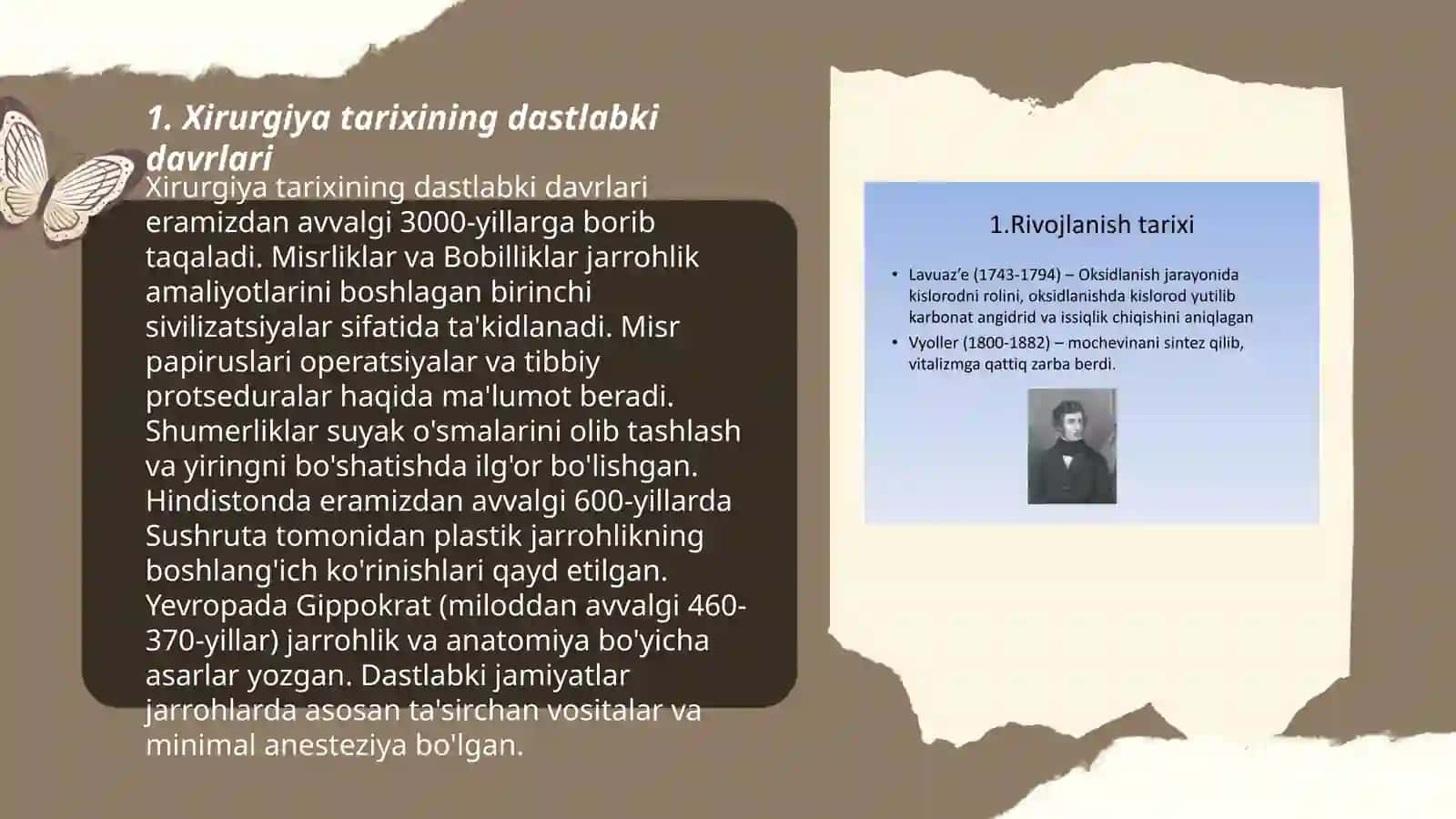 Xirurgiya fanining rivojlanish tarixi 3