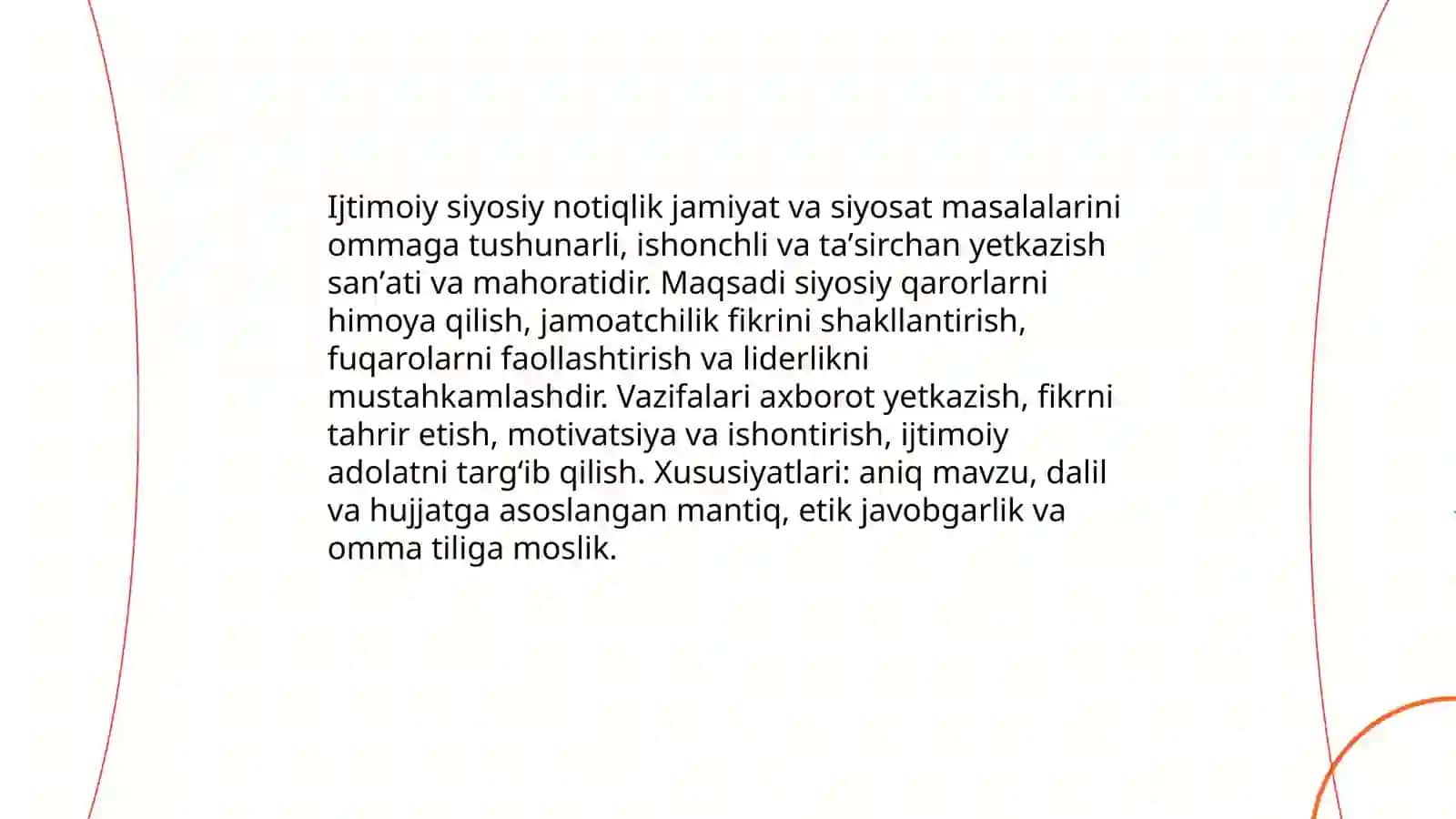 Ijtimoiy-siyosiy notiqlik 3