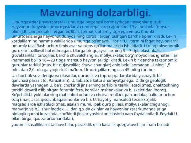 Yassi chuvalchanglarning rivojlanish sikli- parazitlik hayot mahsuli 3