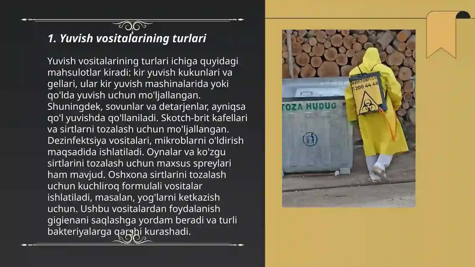 Yuvish va dizenfeksiya vositalari 3