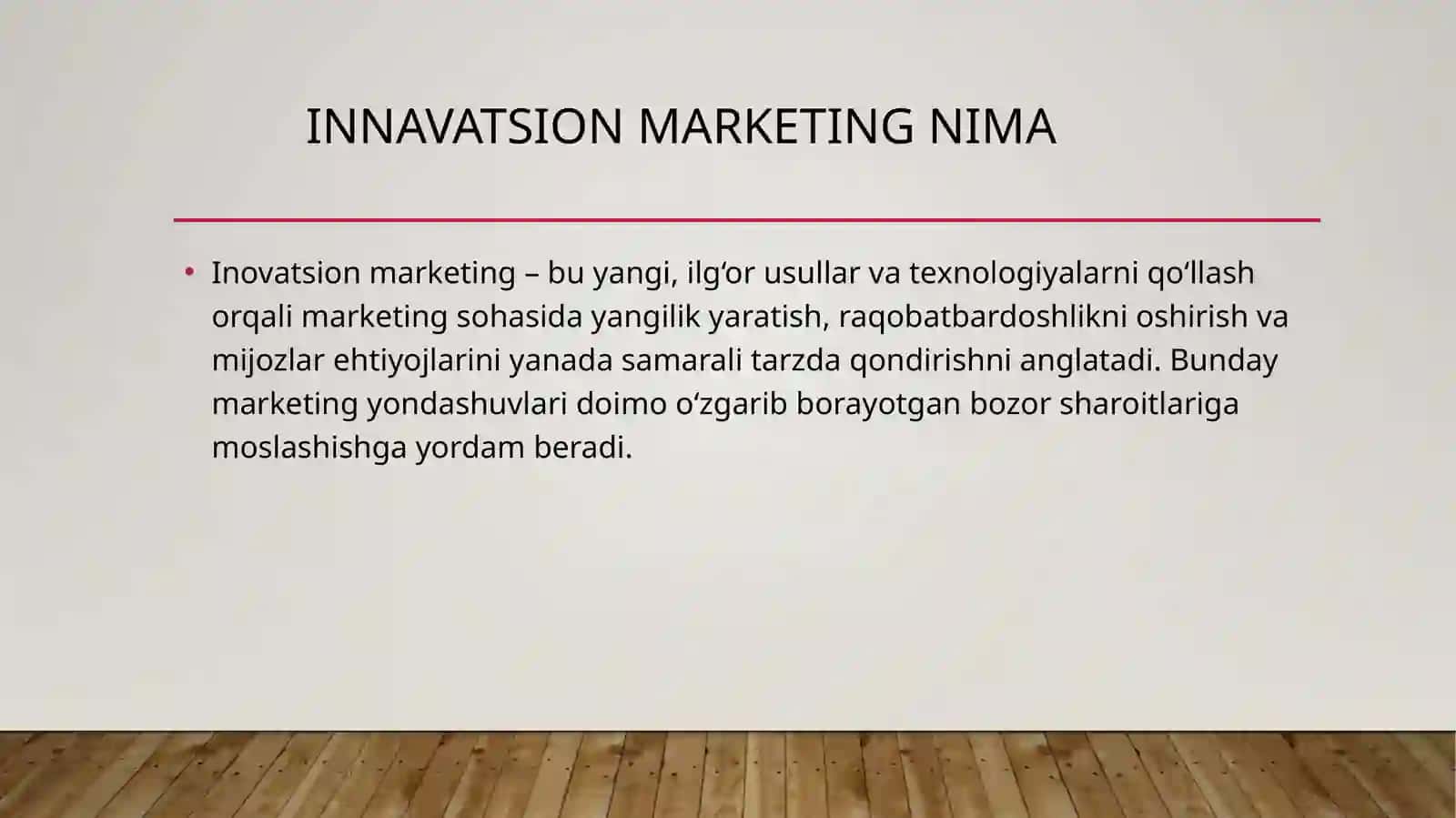 INOVATSION MARKETING 3