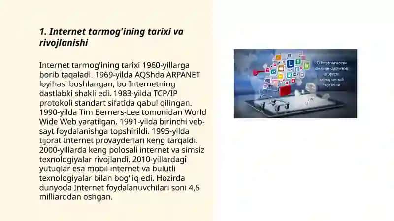 The internet and e- commerce 3