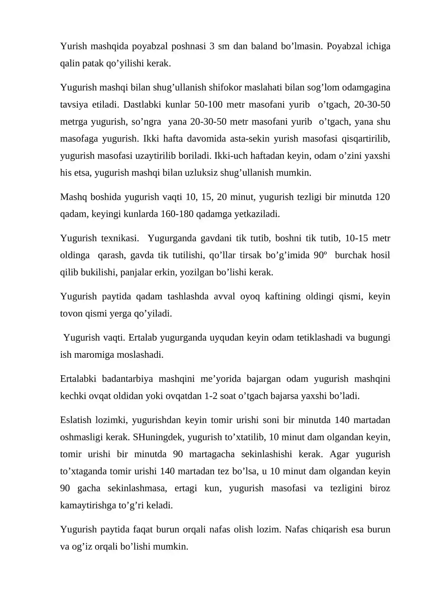 Jismoniy tarbiya va sport mashg`ulotlari 3