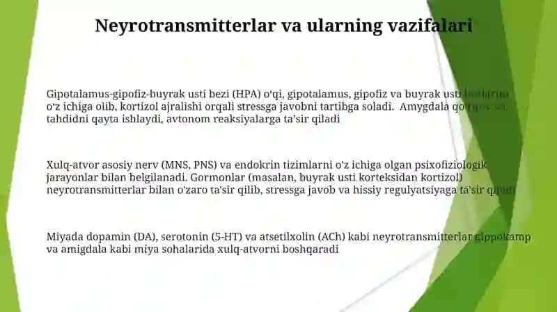 Xulq-atvorning psixofiziologik asosi 3