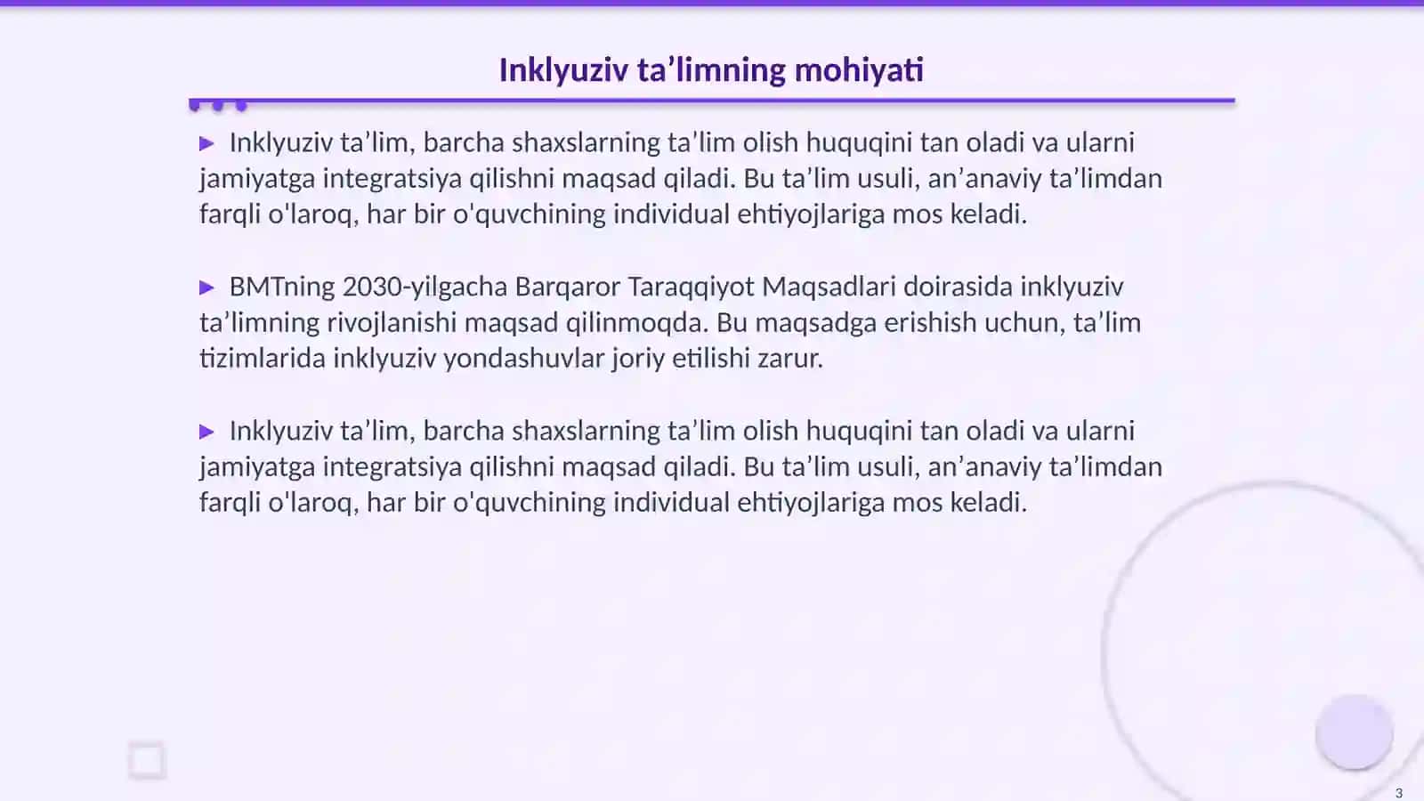 Inklyuziv ta'limning mohiyati 3