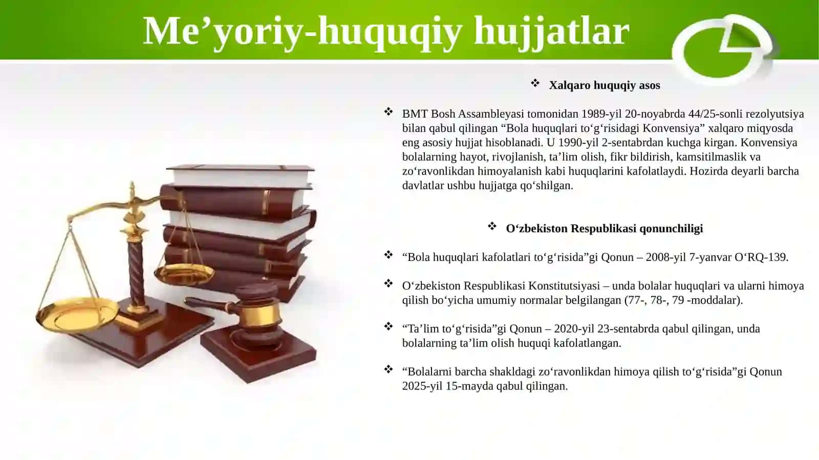 Bola huquqlarini himoya qilish bo‘yicha xalqaro tajribalarni maktabda joriy qilish 3