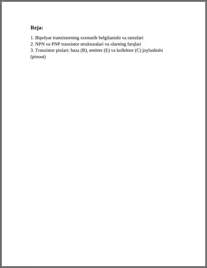 Bipalyar tranzistorlar 3