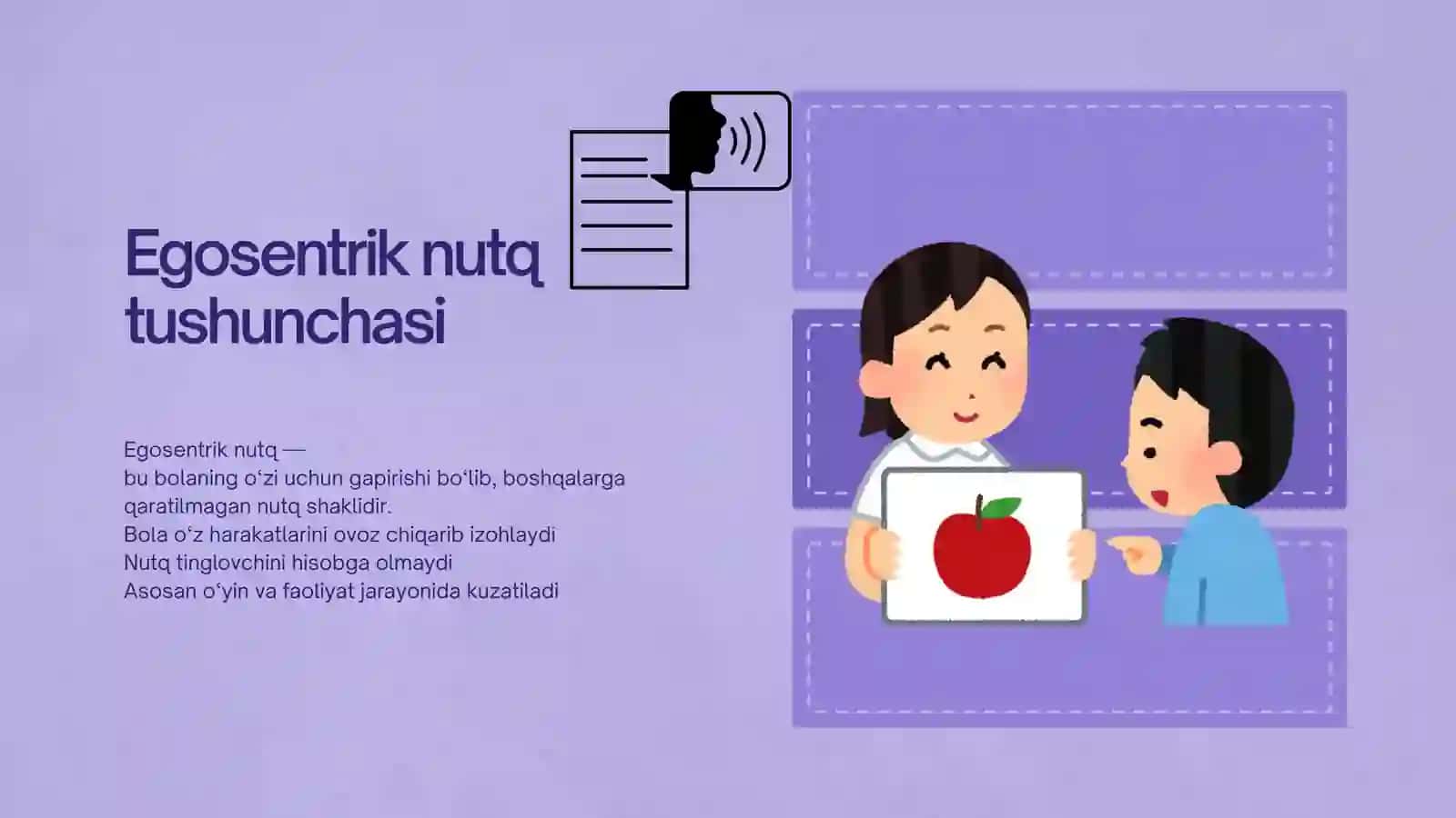 Egosentrik nutq 3