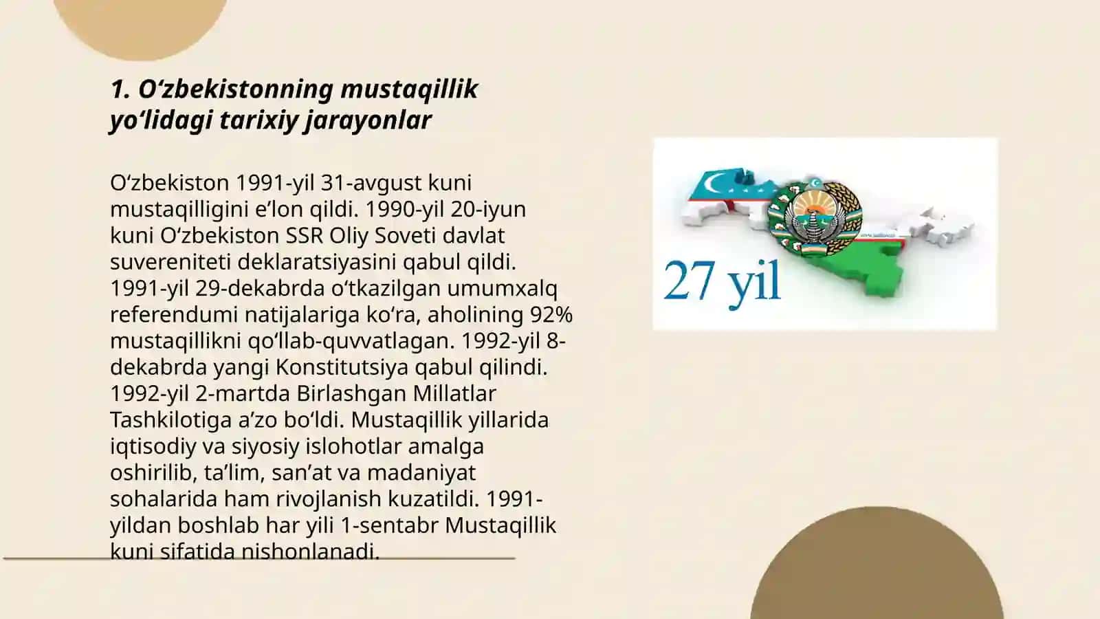 Oʻzbekistonda mustaqillik gʻoyalarining tarixiy asoslari 3