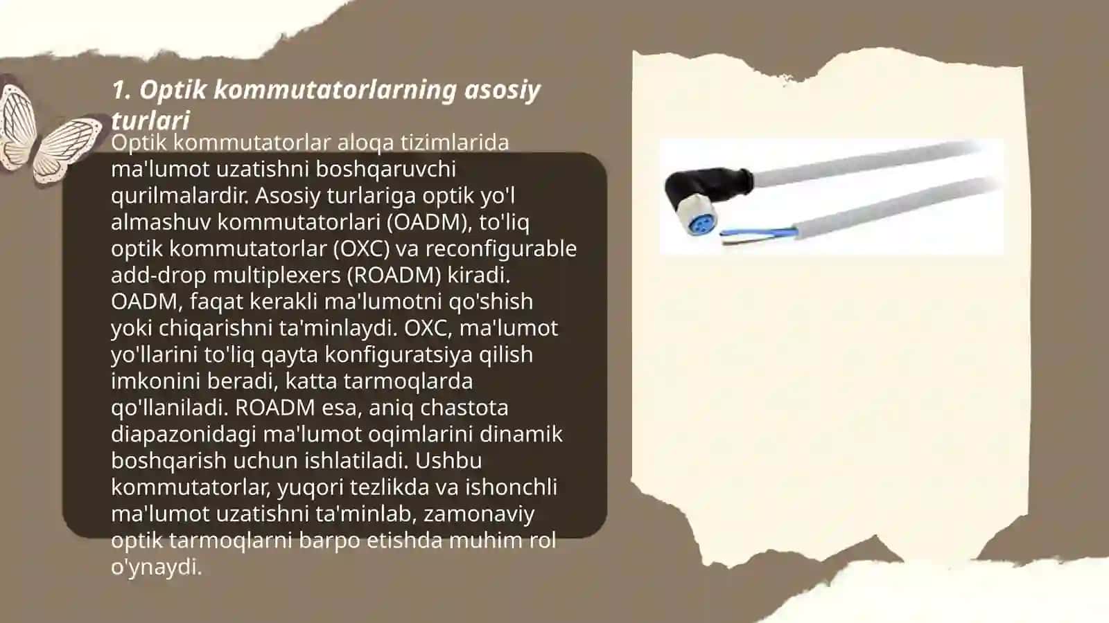 Optik kommutator va modulyatorlar 3