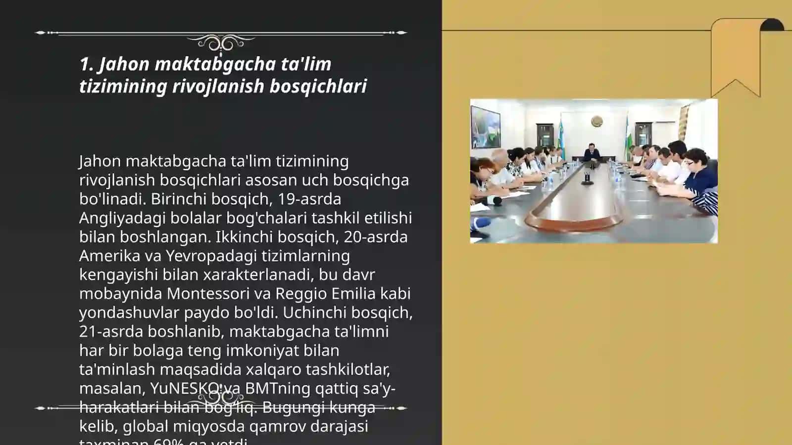 Jahon maktabgacha ta'lim tizimining integratsiyalashuvi 3