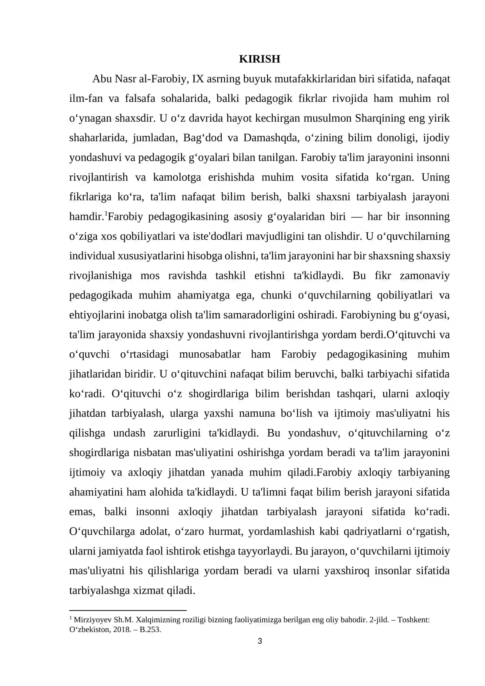 Abu Nasr Farobiyning pedagogik fikrlar taraqqiyotiga qo'shgan hissasi 3