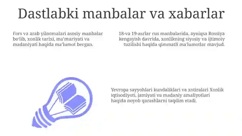 Xiva xonligi tarixshunosligi 3