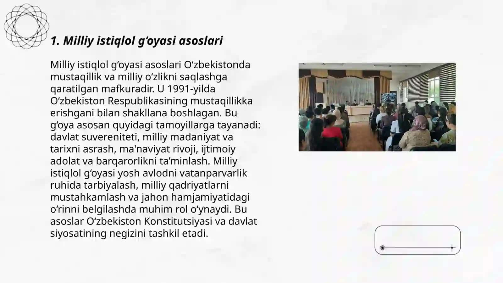 Barkamol avlodni milliy istiqlol g'oyasi va mafkurasi ruhida tarbiyalash 3