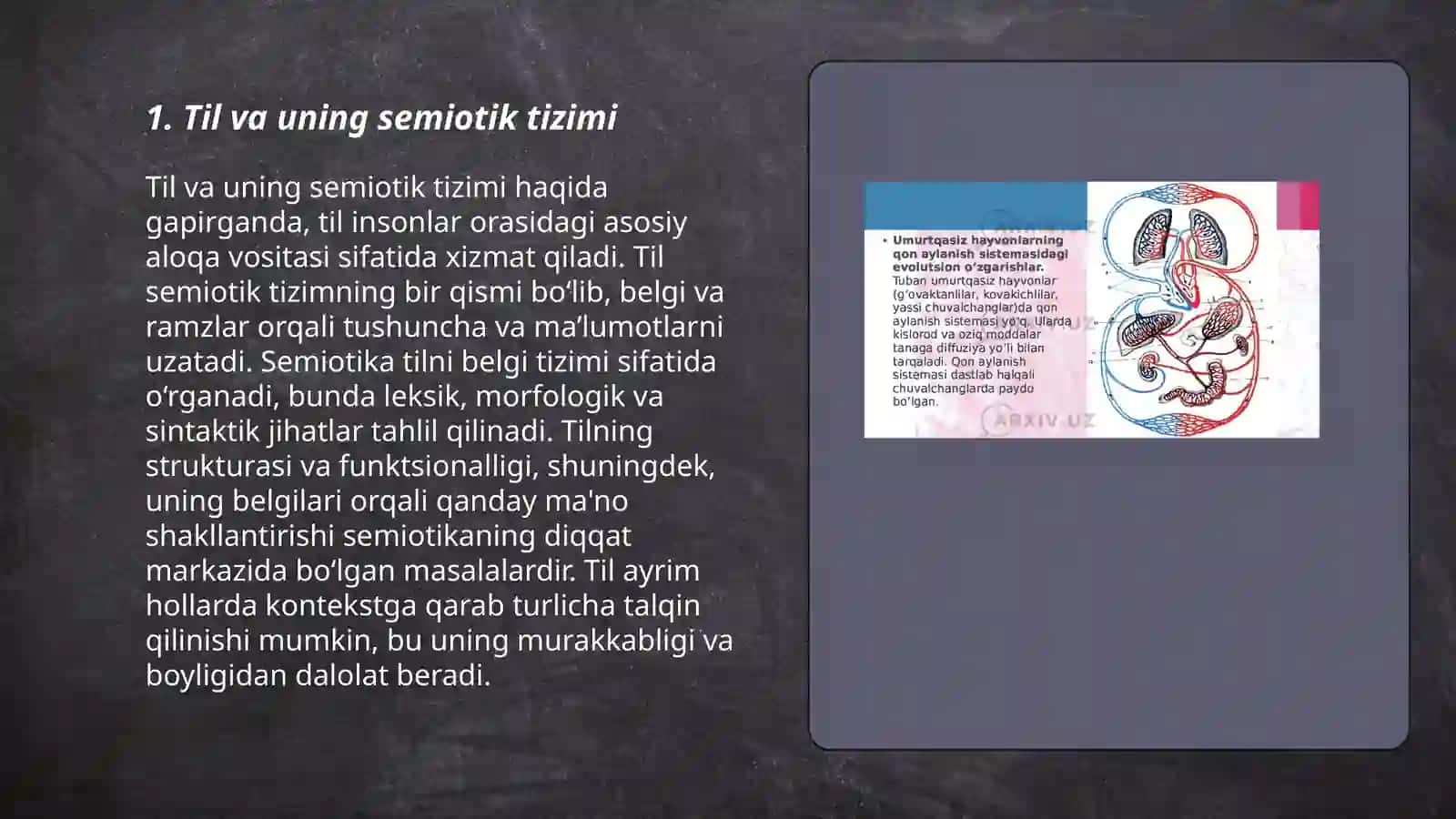 Til va uning semiotik tizimi 3