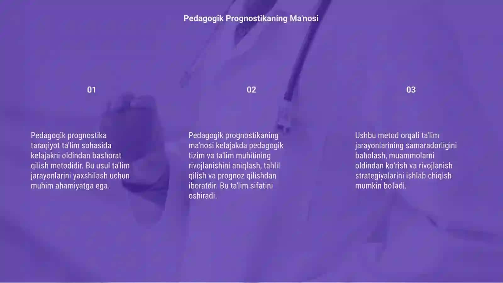 Pedagogik prognostika taraqiyot 3