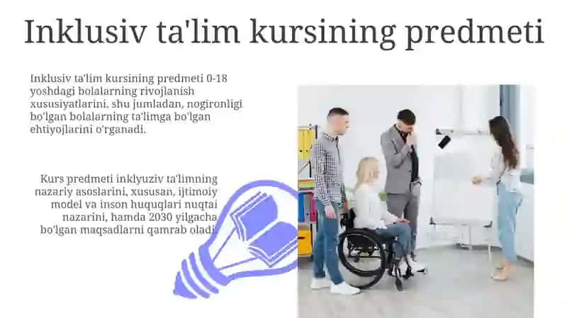Inklyuziv ta'lim kursi 3